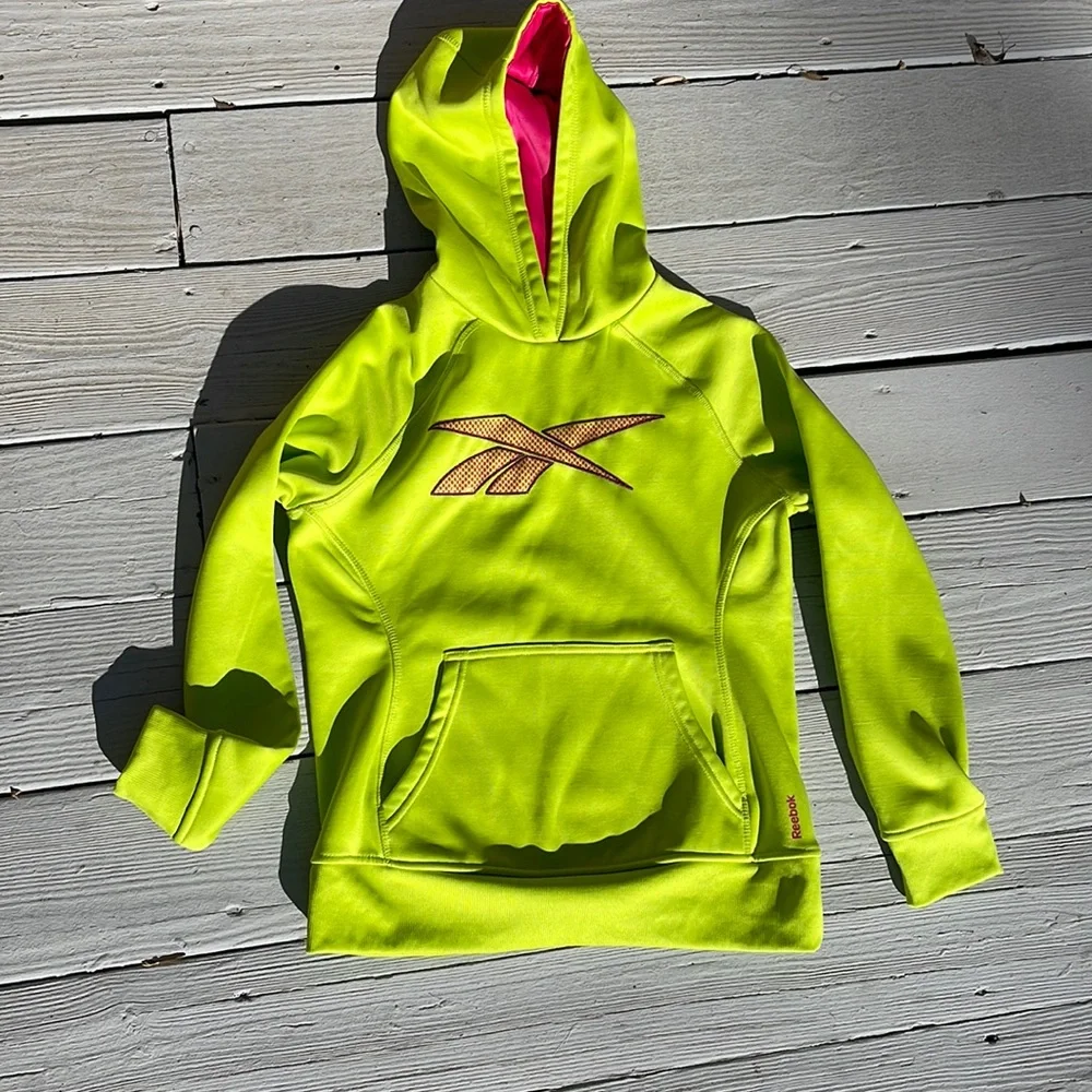Junior Girls Reebok L Sweatshirt - Picture 4 of 9